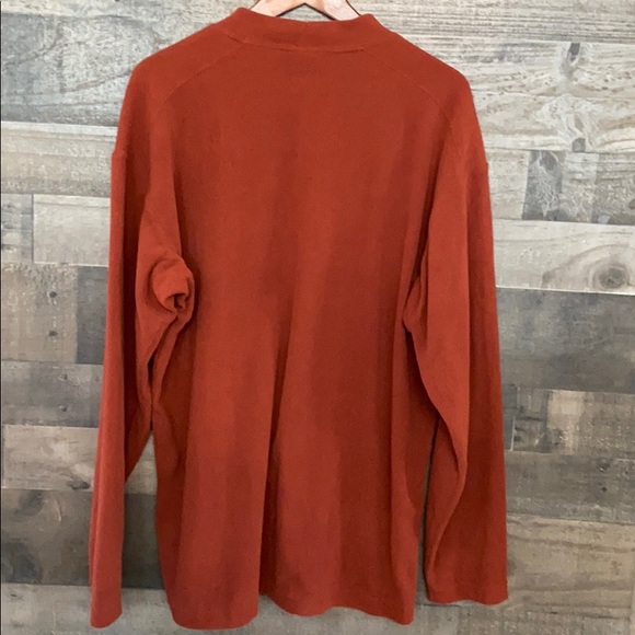 Burnt Red Columbia Turtle Neck Sweater - Picture 3 of 6